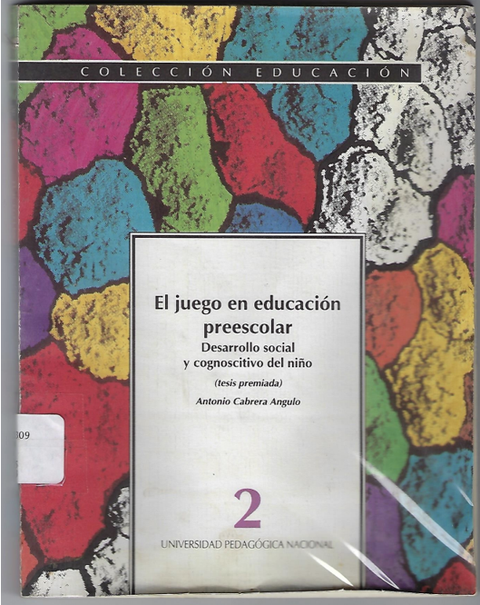 Portada de El juego en educación preescolar